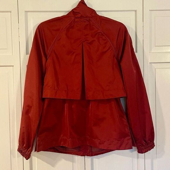 Athleta Escape red windbreaker full zip jacket size xxs - Picture 8 of 12